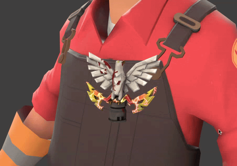 animated participant medal